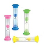 Reloj de arena colores